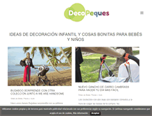 Tablet Screenshot of decopeques.com